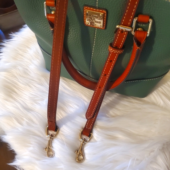 Gorgeous Dark Green Dooney & Bourke Pebble Mini Chelsea Shopper - Picture 14 of 14